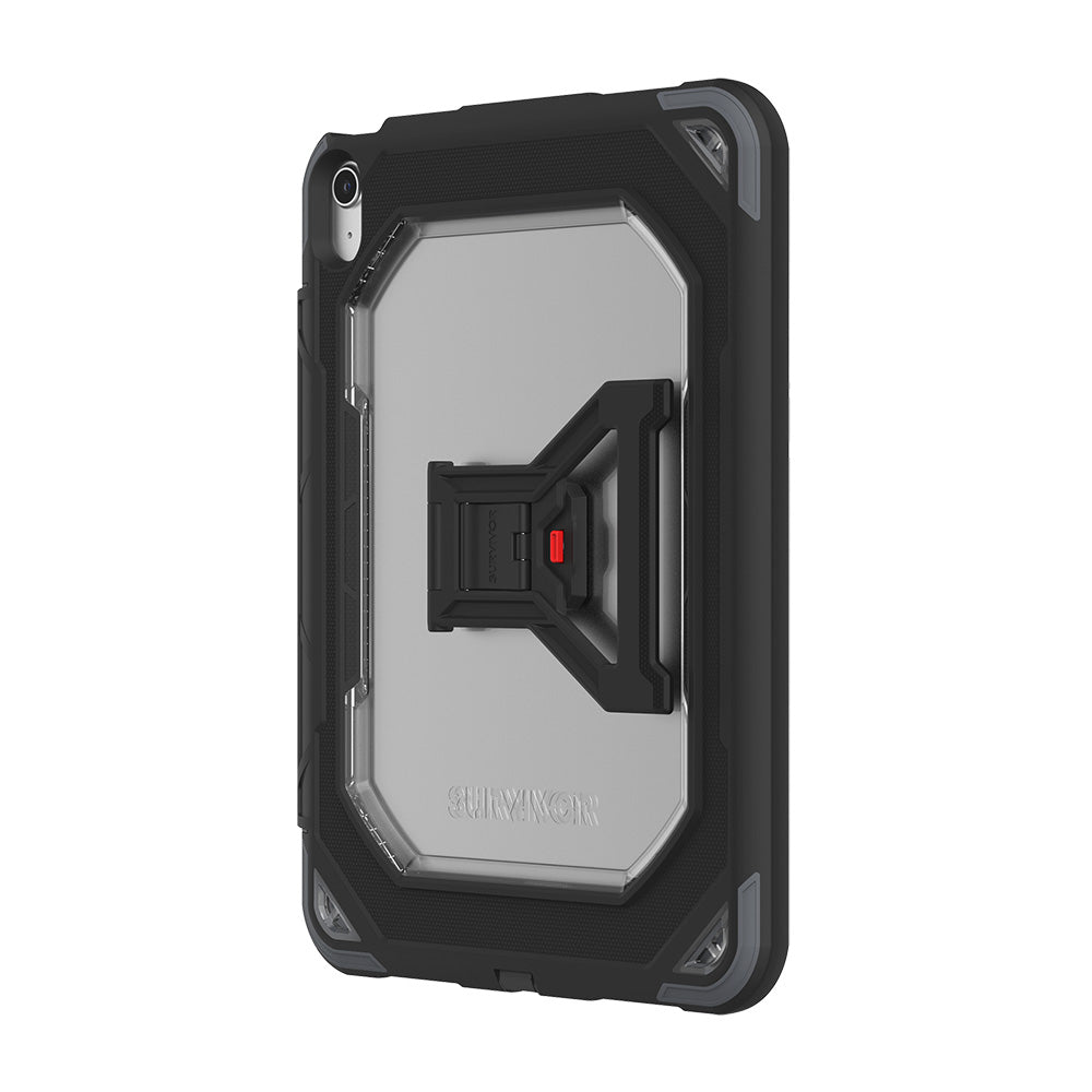 Black/Gray | Survivior All-Terrain for iPad Air (4th Generation) - Black/Gray