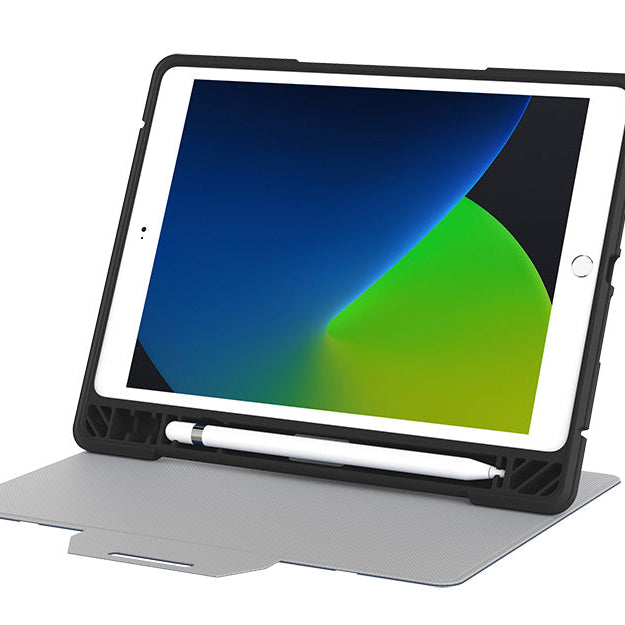 Black | Survivor Rugged Folio for iPad 10.2 (8th & 7th Generation) - Black